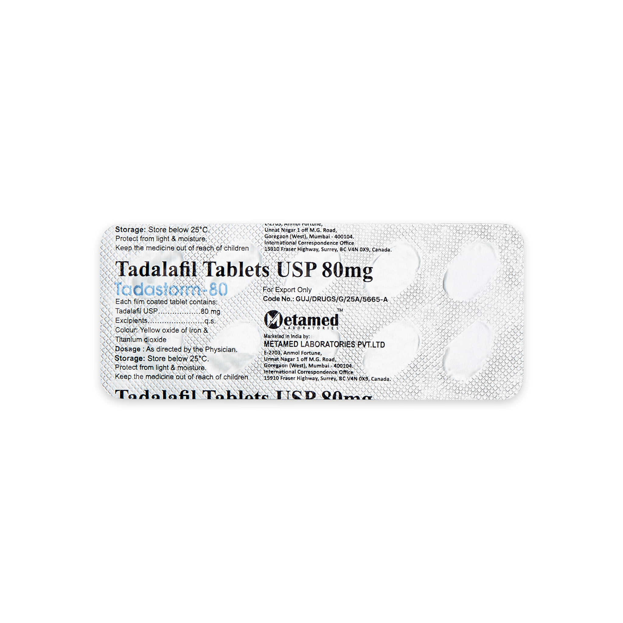 Tadastorm 80 mg