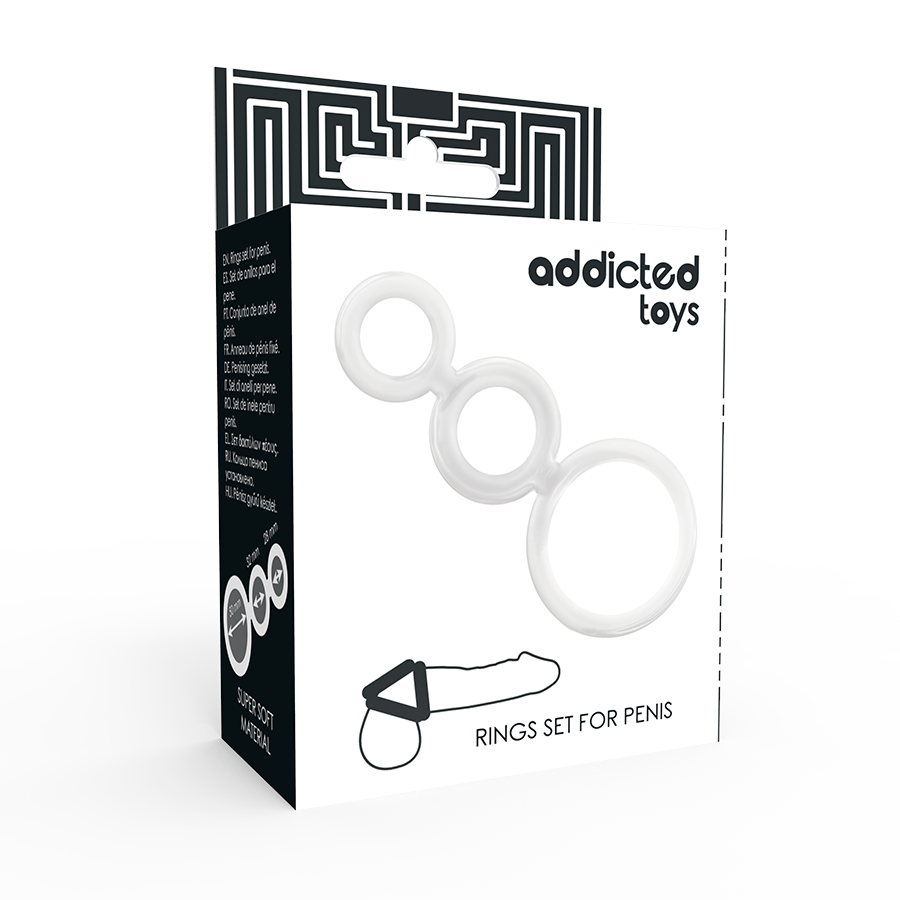 Addicted Toys 3 vnt. rinkinys