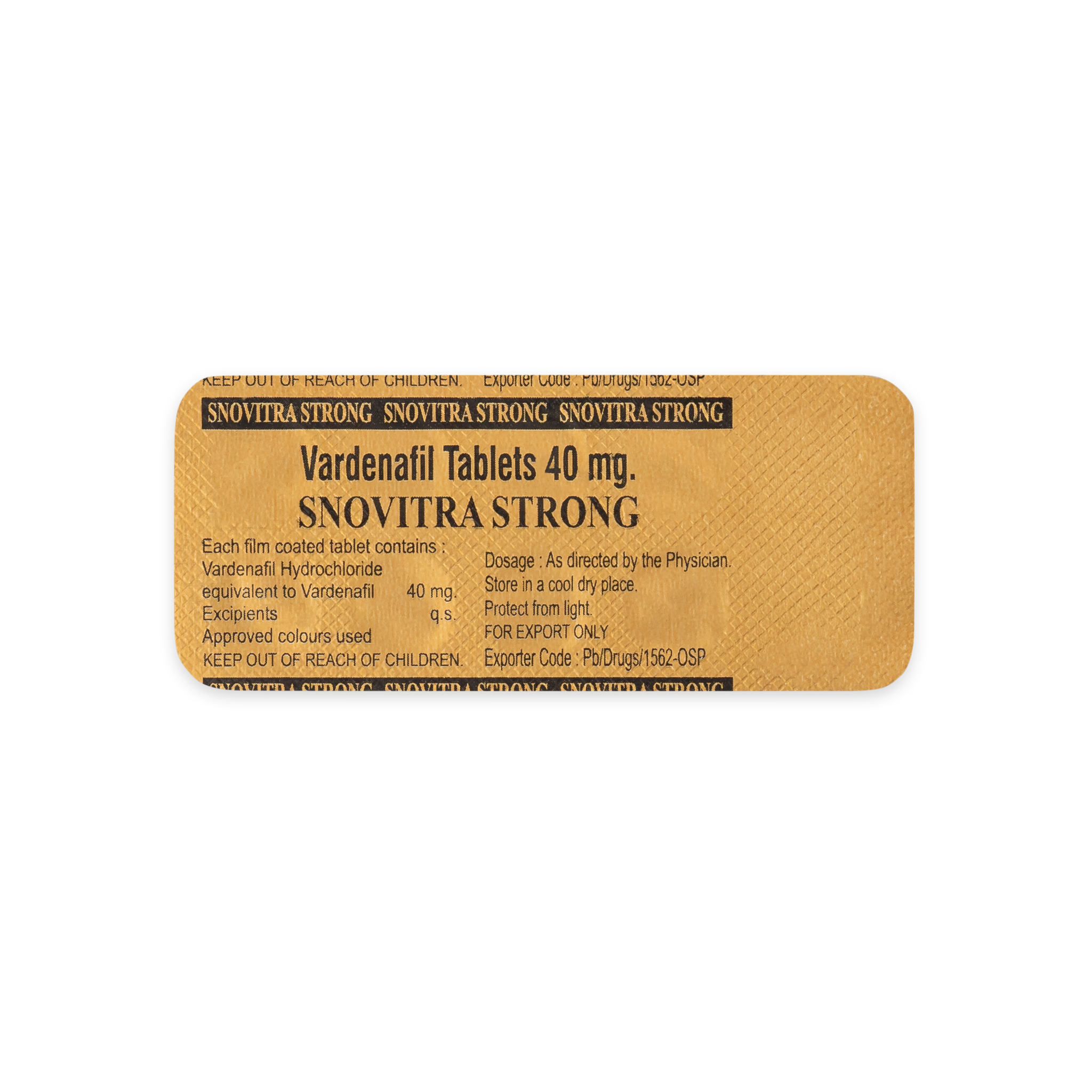 Snovitra Strong 40 mg