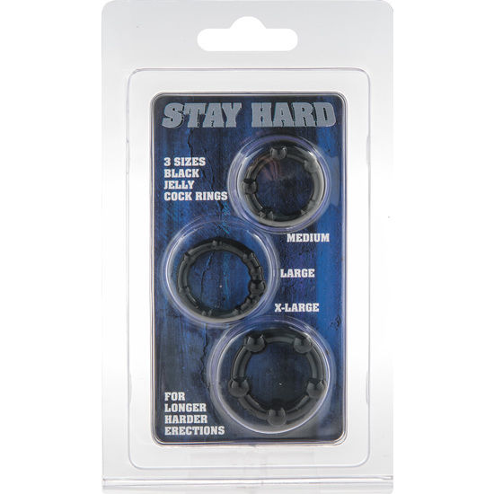 Stay Hard 3 vnt. rinkinys