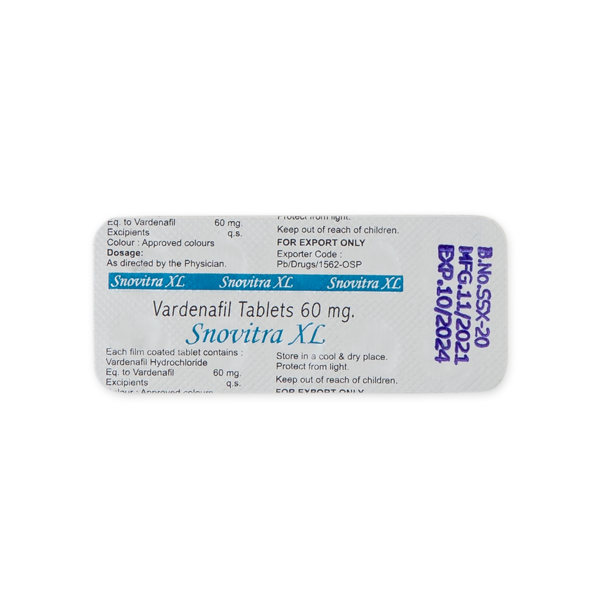 Snovitra XL 60 mg