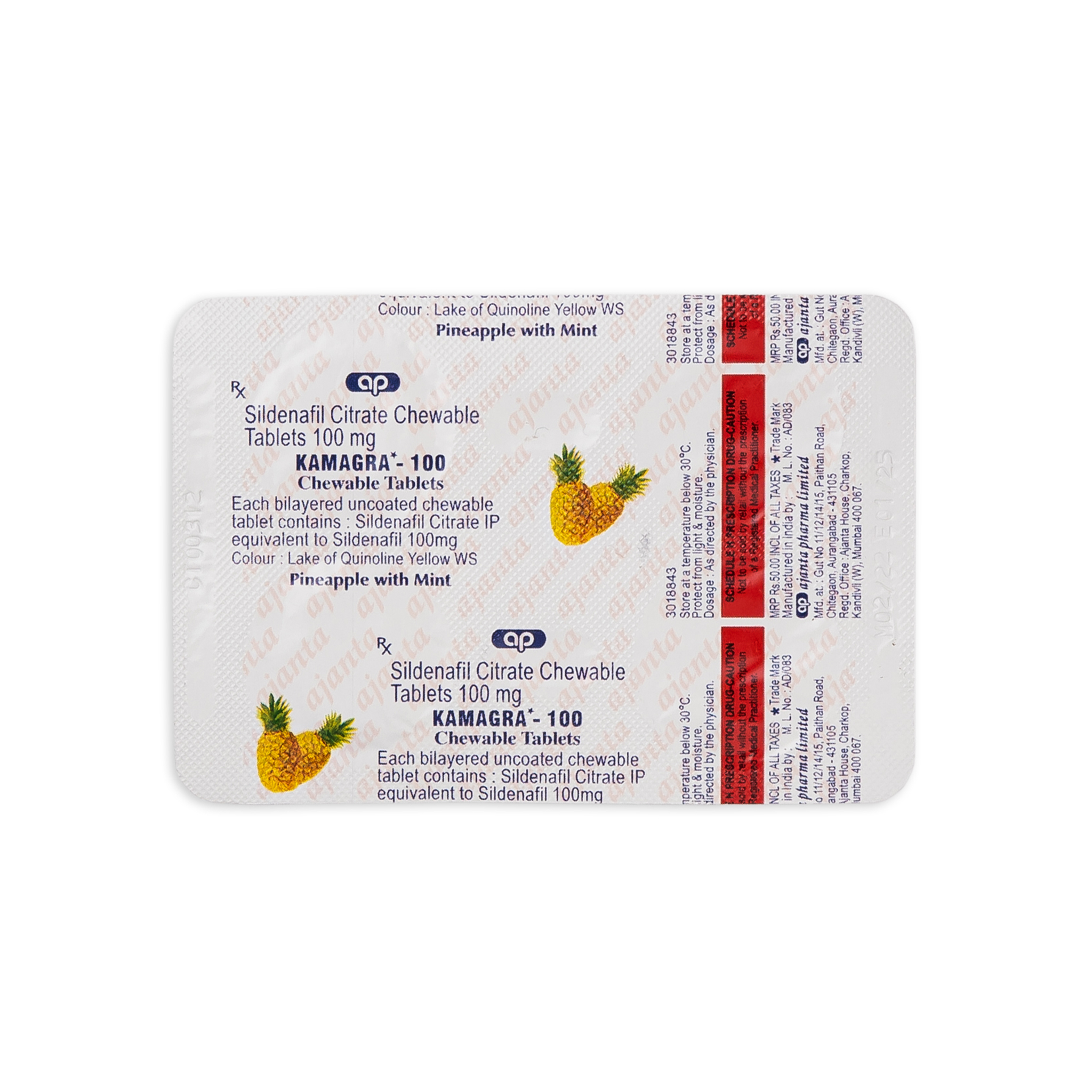 Kamagra Polo  Chewable 100 mg